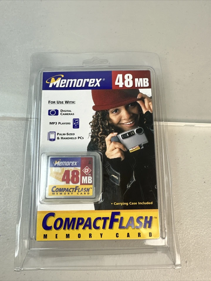 Memorex 48 MB CompactFlash Memory Card - New Vintage - Image 3 of 4