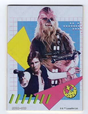 2023 Card.Fun Star Wars Han Solo Chewbacca Gold Trading Card #043/100 ...