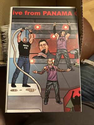 WWE #15 RAW 25TH ANNIVERSARY CONNECTING COVER VARIANT Boom Studios 2018