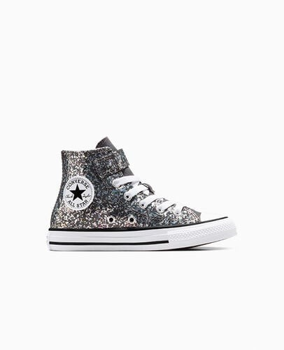 Neu Converse Chuck Taylor All Star schwarz Glitzer Größe US Jugend 3 3Y Dark Matter - Bild 2 von 11