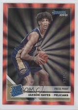 2019 Panini Donruss Rated Rookie Press Proof Red Laser /99 Jaxson Hayes #207 t2a