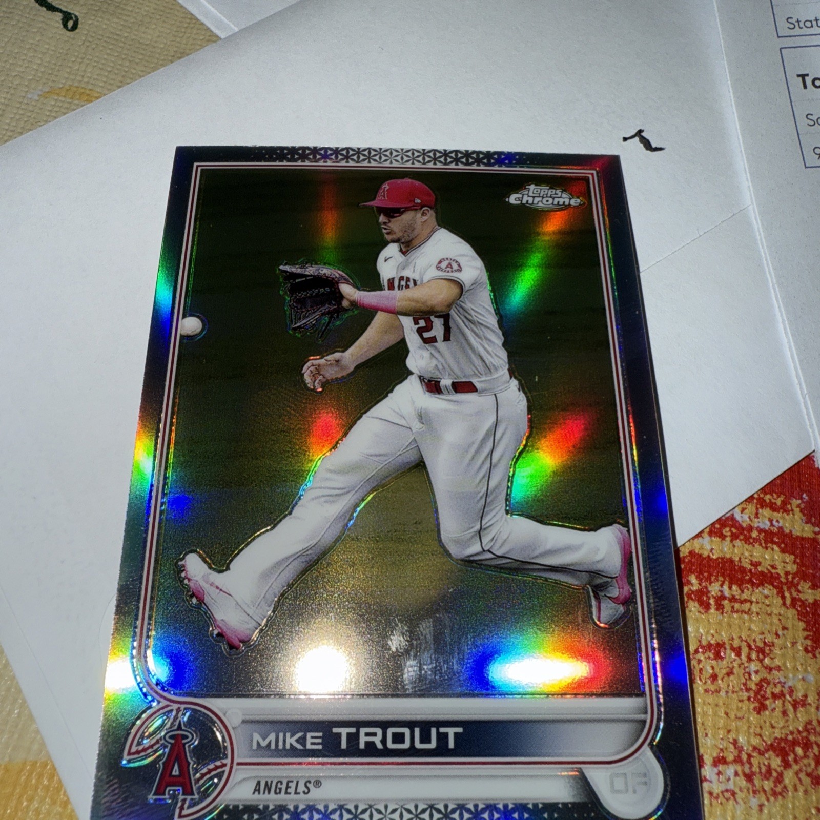2022 Topps Chrome - Mike Trout #200 Refractor
