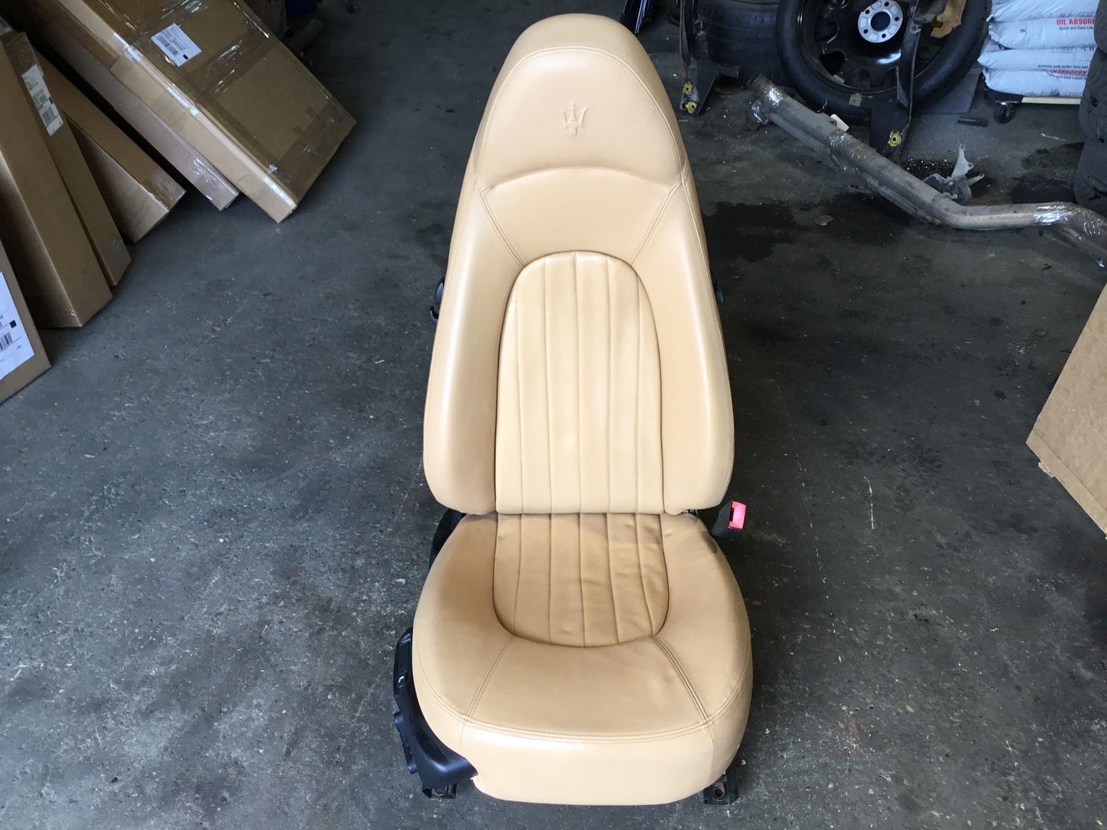 Maserati Coupe GT 2003 Front Right Passenger Upper Lower Seat Assembly 02-06 ;:Y