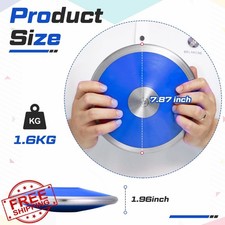 Wettarn 2 Pcs 1.6kg Junior Discus Track Field Sports Training Disc