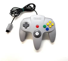Nintendo 64 Gray Official Controller Authentic OEM N64 Joystick