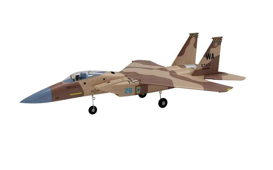 XFly F 15 Eagle Desert Camo EPO 710mm PNP RC Jet Modellbau Flugzeug Modellbau - Bild 3 von 4
