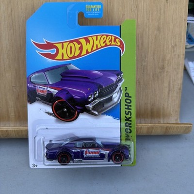 2014 Hot Wheels - HW Workshop - '70 Chevy Chevelle - Summit Racing - Purple NEW