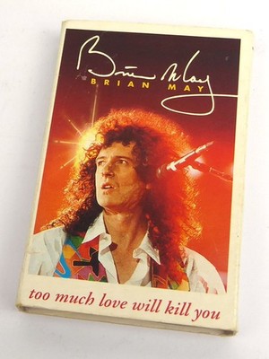 Musikkassette - BRIAN MAY (QUEEN) - Too Much Love Will Kill You - Tape MC