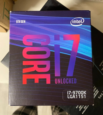 Intel Core i7-9700K 3.6 GHz Octa-Core Processor (BX80684I79700K