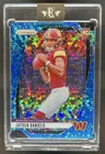 2024 Panini Prizm Jayden Daniels RC No Huddle Blue Rookie #/99 Commanders