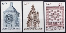 Belgium, 2005, COB 3396 Imperforated: €30.00, Tourism: Monumental Clocks, MNH