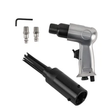 Pistol Grip Air Needle Scaler Pneumatic Tool Remove Rust Scale Dirt Slag1-37/64"