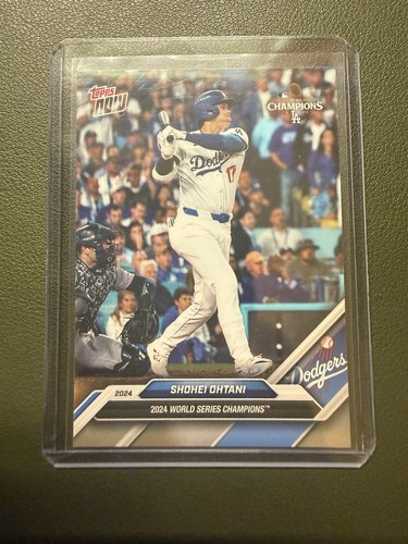 2024 Topps Now World Series Champions Los Angeles Dodgers - Shohei Ohtani #WS-2
