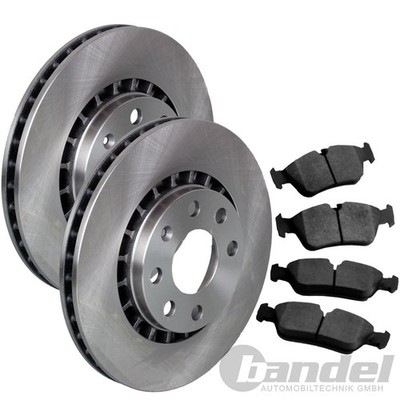 BREMSSCHEIBEN 296mm + BELÄGE VORNE für RENAULT MEGANE 3 SCENIC 3 LAGUNA 3