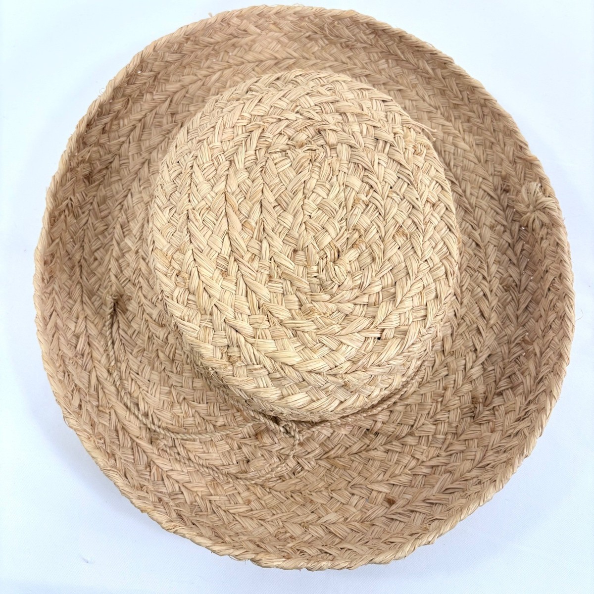 Kaminski Australia Raffia Sun Hat Natural Tan Wide Brim  display picture 2