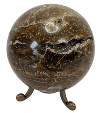 Natural Gemstone Sphere Jasper Crystal Ball Healing Minerals 70mm 460g