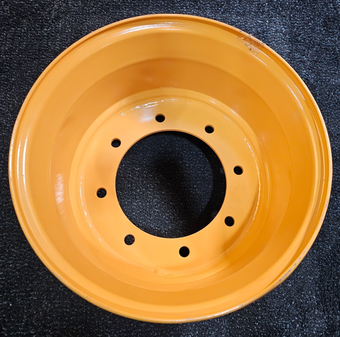 QTY 1) OTR 165989 Orange Steel Wheel Rim 16.5X9.75 8x275 1.97 Fits