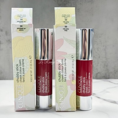 Clinique Chubby Stick Cheek Colour Balm Cream Blush *Pick Price for 1 ONLY