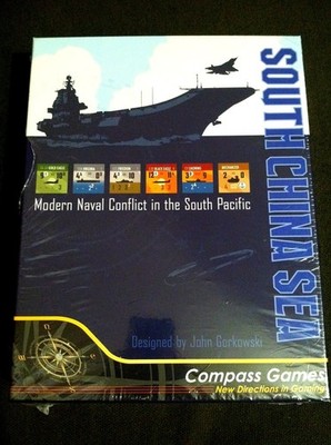 Compass Games  South China Sea Modern Naval Conflict In The South Pacific Sealed