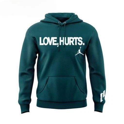 3D Eagles Jordan Love Hurts Limited Hoodie