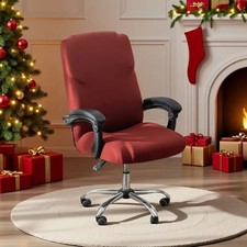 Stretch Printed Computer Office Chair Covers, Removable Washable Anti-Dust