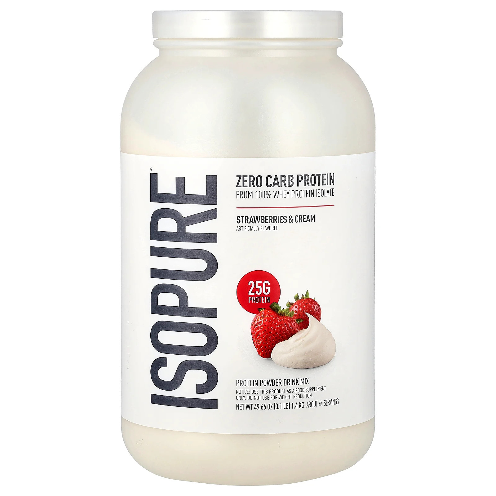 Zero Carb Protein Powder Strawberries - Cream 31 lb 14 kg 17690₽
