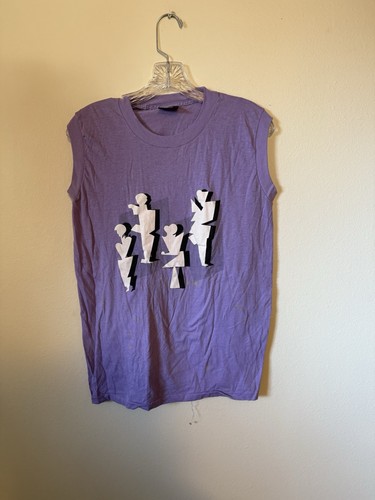 Vintage Manhattan Transfer Sleeveless Tshirt Size Large