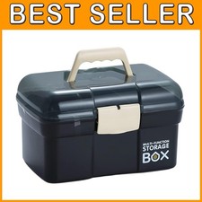Multipurpose Storage Box for Craft & Art Supplies - Black