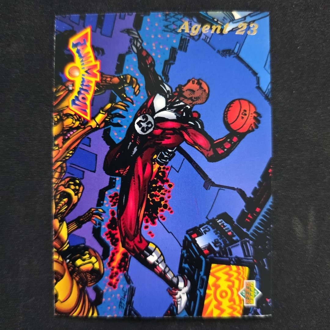 1992-93 Michael Jordan Upper Deck Fanimation Jim Lee Art Agent 23 #506