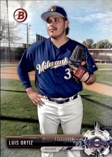 2017 Bowman Draft #BD199 Luis Ortiz - BB
