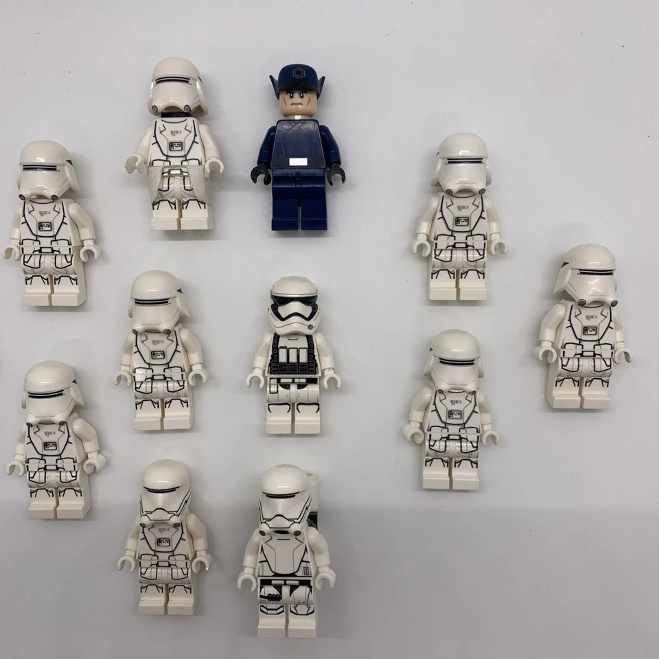 LEGO Star Wars First Order Captain Stormtrooper Snowtrooper Minifigure Lot - Image 3 of 3