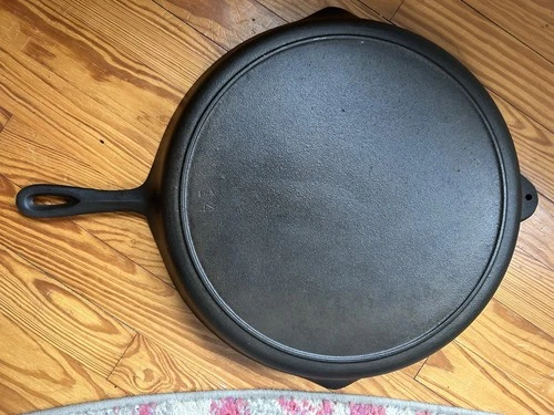 Vintage Birmingham Stove & Range #14 Cast Iron Skillet