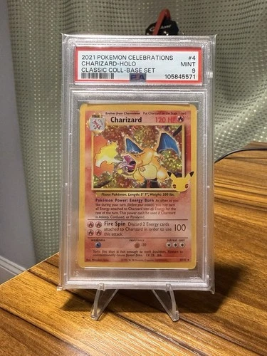 Charizard 4/102 Celebrations Classic Collection PSA 9
