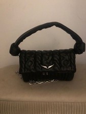 ZADIG VOLTAIRE Rocky Eternal Knit Crossbody And Shoulder Bag Excellent Condition