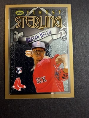 2023 Topps Finest Flashbacks - Finest Sterling Brayan Bello #4 (RC) Red Sox