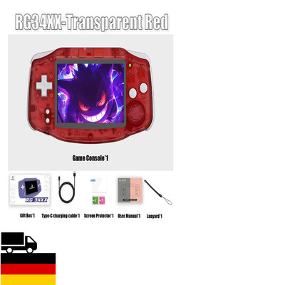 ANBERNIC RG34XX Retro Game Player 3 4 Zoll IPS Bildschirm HD TV Tragbare