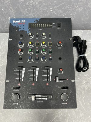 Soundlab DSM 30 DJ Mixer - 2 Kanal Kompaktmixer mit EQ & Mikrofoneingang - getestet