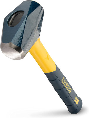 Sure Strike Drilling/Crack Hammer - 2-Pound USA Made Sledge with Fiberglass Hand