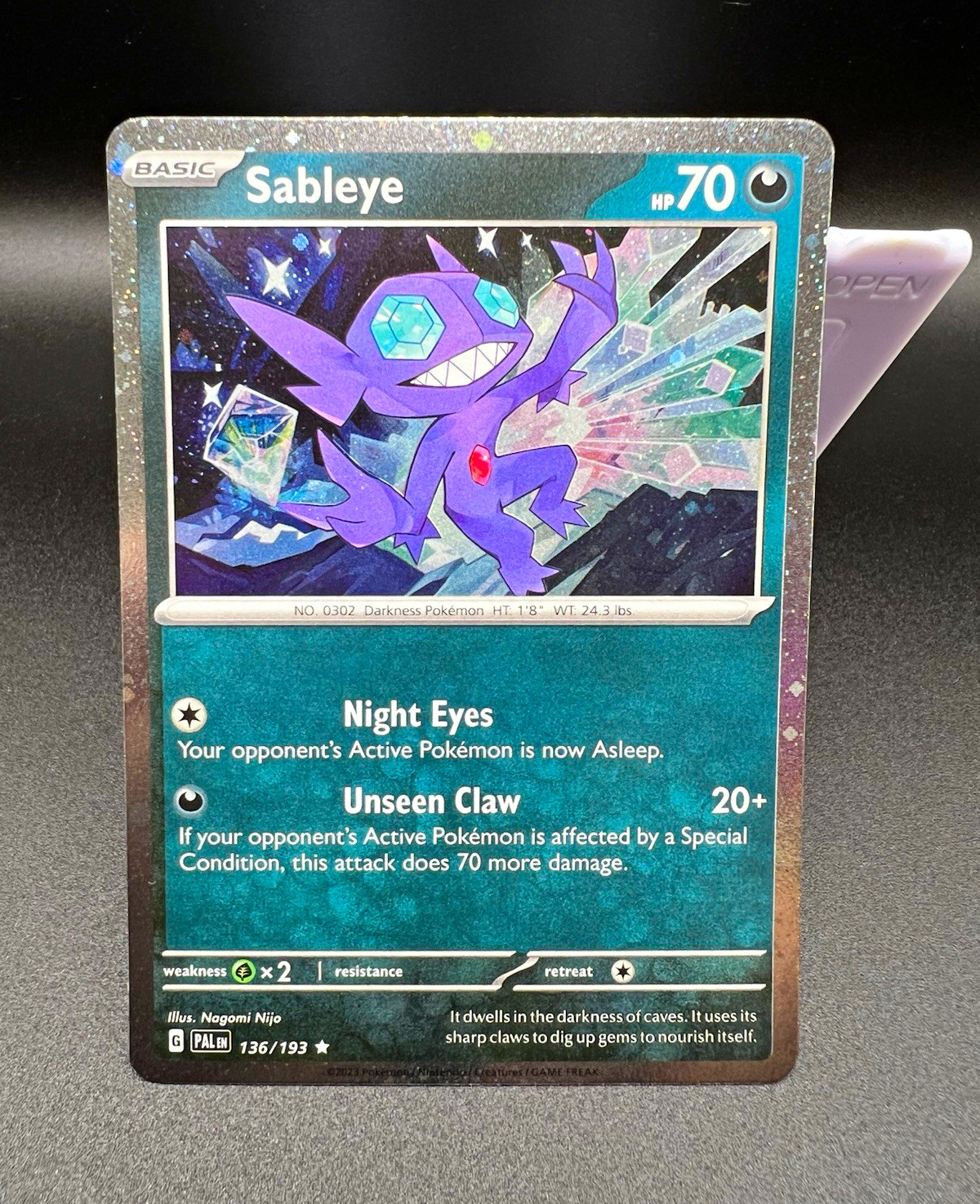 Pokemon TCG Sableye 136/193
