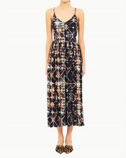 Ulla Johnson Idalia Fitted Midi Dress Size M