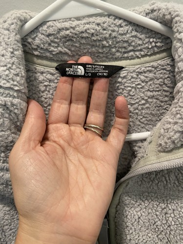 The North Face Girls Gray Jacket Size Large (14/16) - Picture 2 of 3