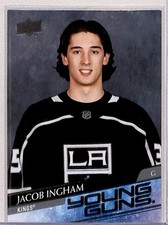 2020-21 Upper Deck Young Guns Jacob Ingham RC Los Angeles Kings #706