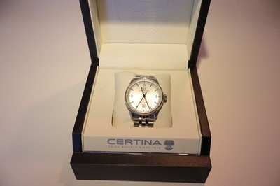 Certina DS Powermatic 80 Automatik Herrenuhr Silber Ref. C026407 A