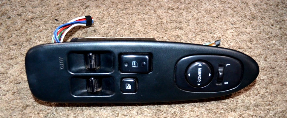 1994-1999 TOYOTA CELICA MASTER POWER WINDOW SWITCH DRIVER BAD FRONT TAB!!!!!!!!! Foto 2 de 4