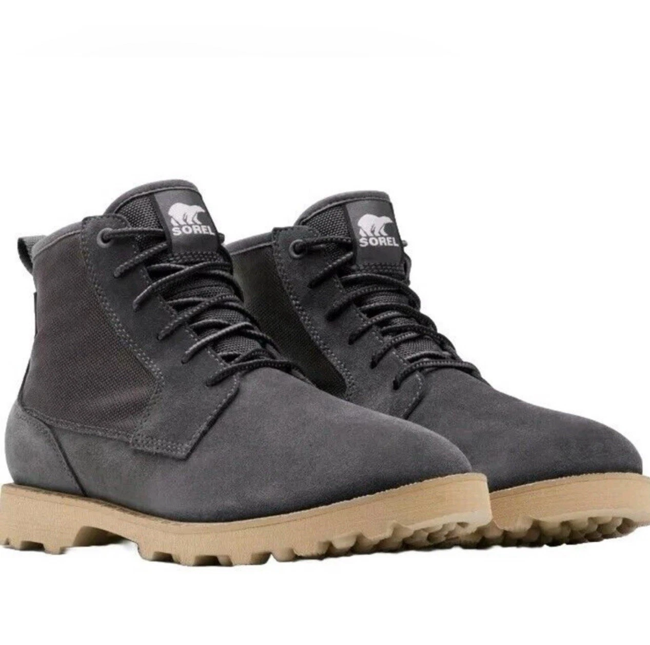 Sorel Caribou OTM Chukka Waterproof Boots Shoes Men’s Size 13 GRAY PREOWNED