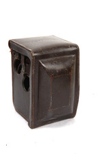 vintage MPP Microcord leather camera case