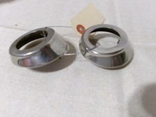 C-2 Corvette 1963-1964 Window Crank Bezels Pair Original G.m.