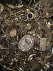 Vintage Estate Modern SILVER AND GOLD TONE Costume Jewelry Lot 10 PIECES
