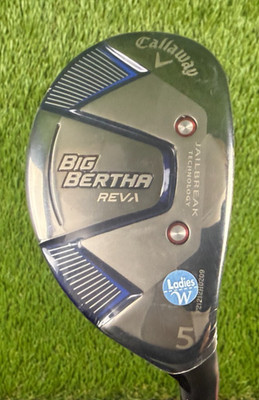 *New* Callaway Big Bertha Reva 21 5 Hybrid RH | RCH 45 Ladies Flex w/ HC