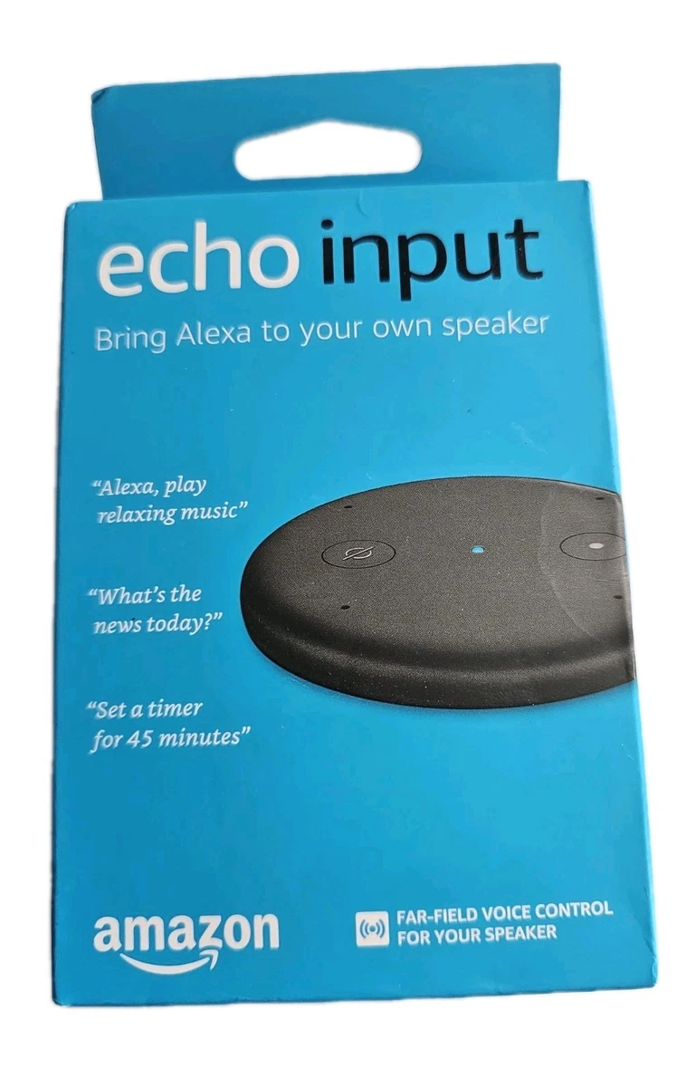 希少 廃盤 新品 未使用Amazon echo input ブラック　アレクサ Amazon Echo Input Alexa Smart Speakers for sale | eBay